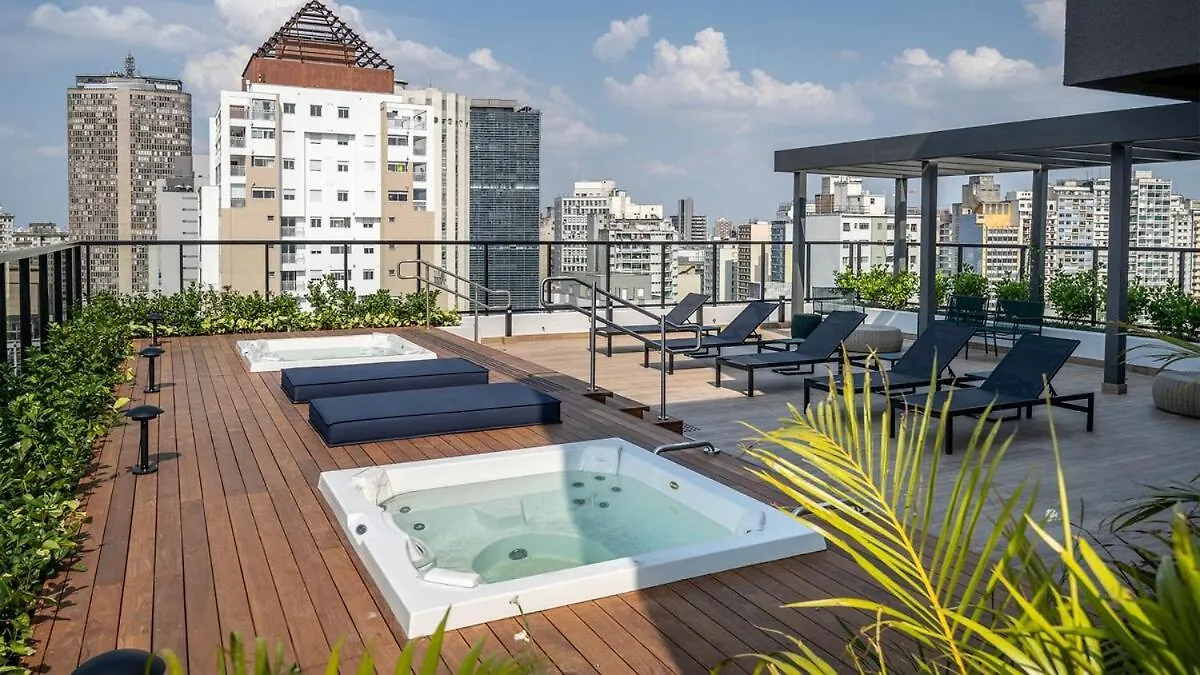Studio Novo Is Consolacao- Ar Condicionado, Academia E Jacuzzi Sao Paulo 0*,