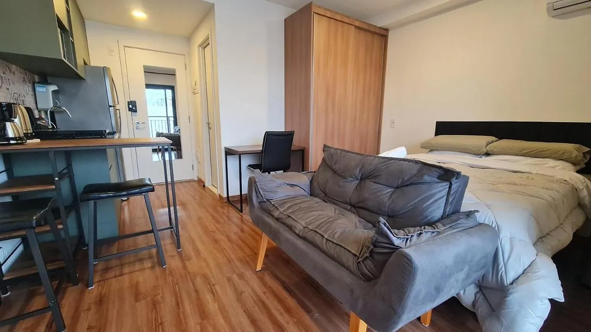 Studio Novo Is Consolacao- Ar Condicionado, Academia E Jacuzzi Sao Paulo Apartment