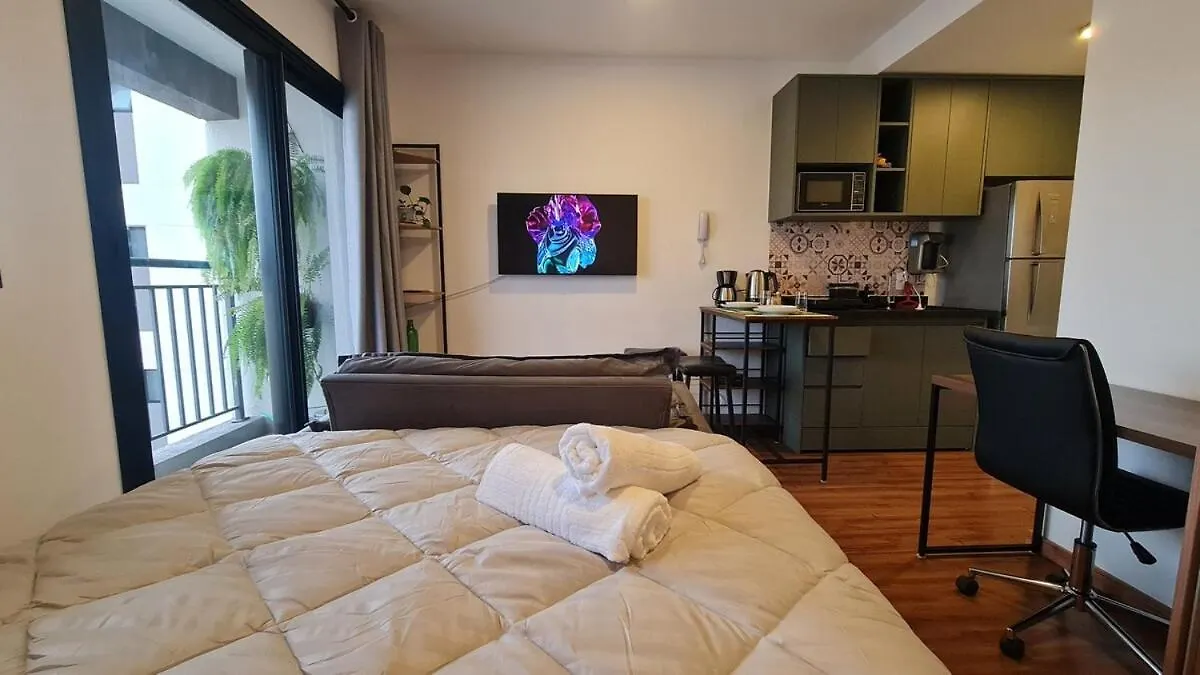 Studio Novo Is Consolacao- Ar Condicionado, Academia E Jacuzzi Sao Paulo