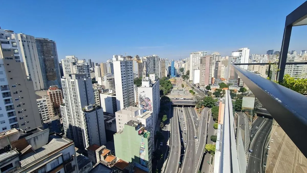 Apartment Studio Novo Is Consolacao- Ar Condicionado, Academia E Jacuzzi Sao Paulo