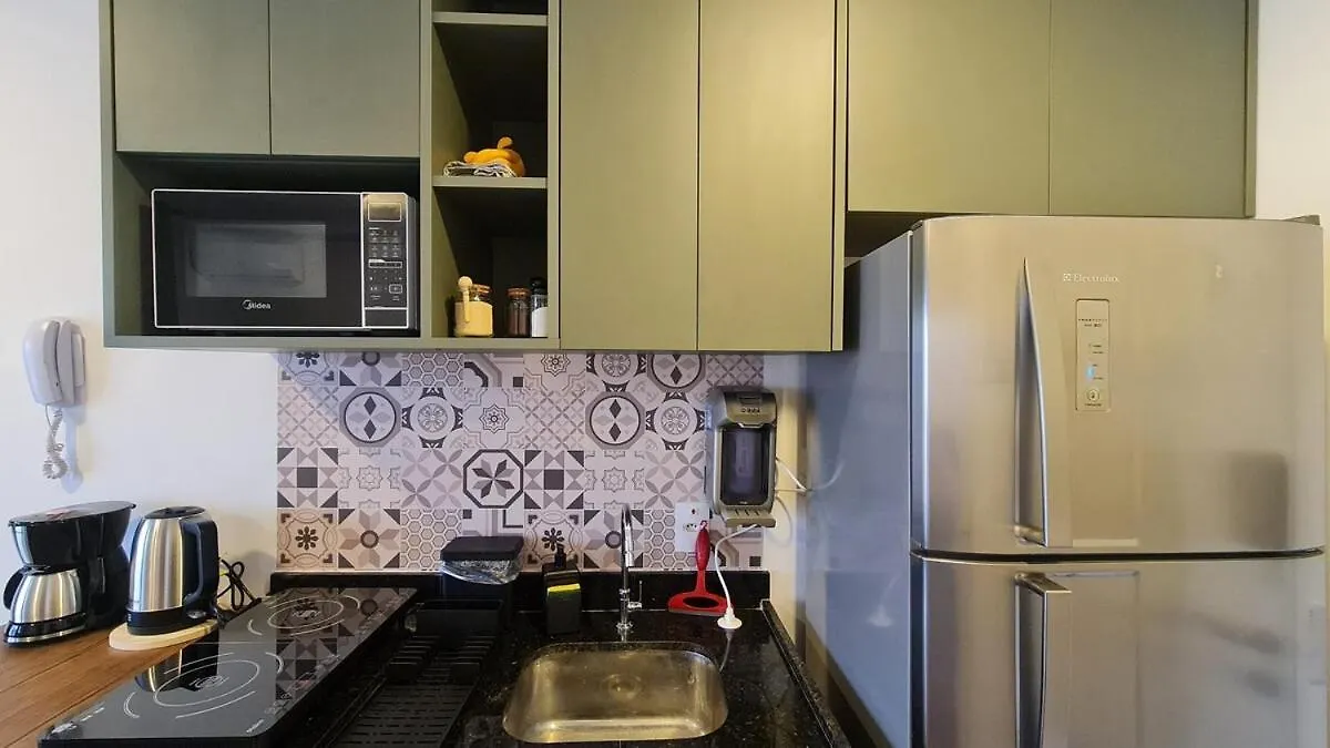 Apartment Studio Novo Is Consolacao- Ar Condicionado, Academia E Jacuzzi Sao Paulo Brazil